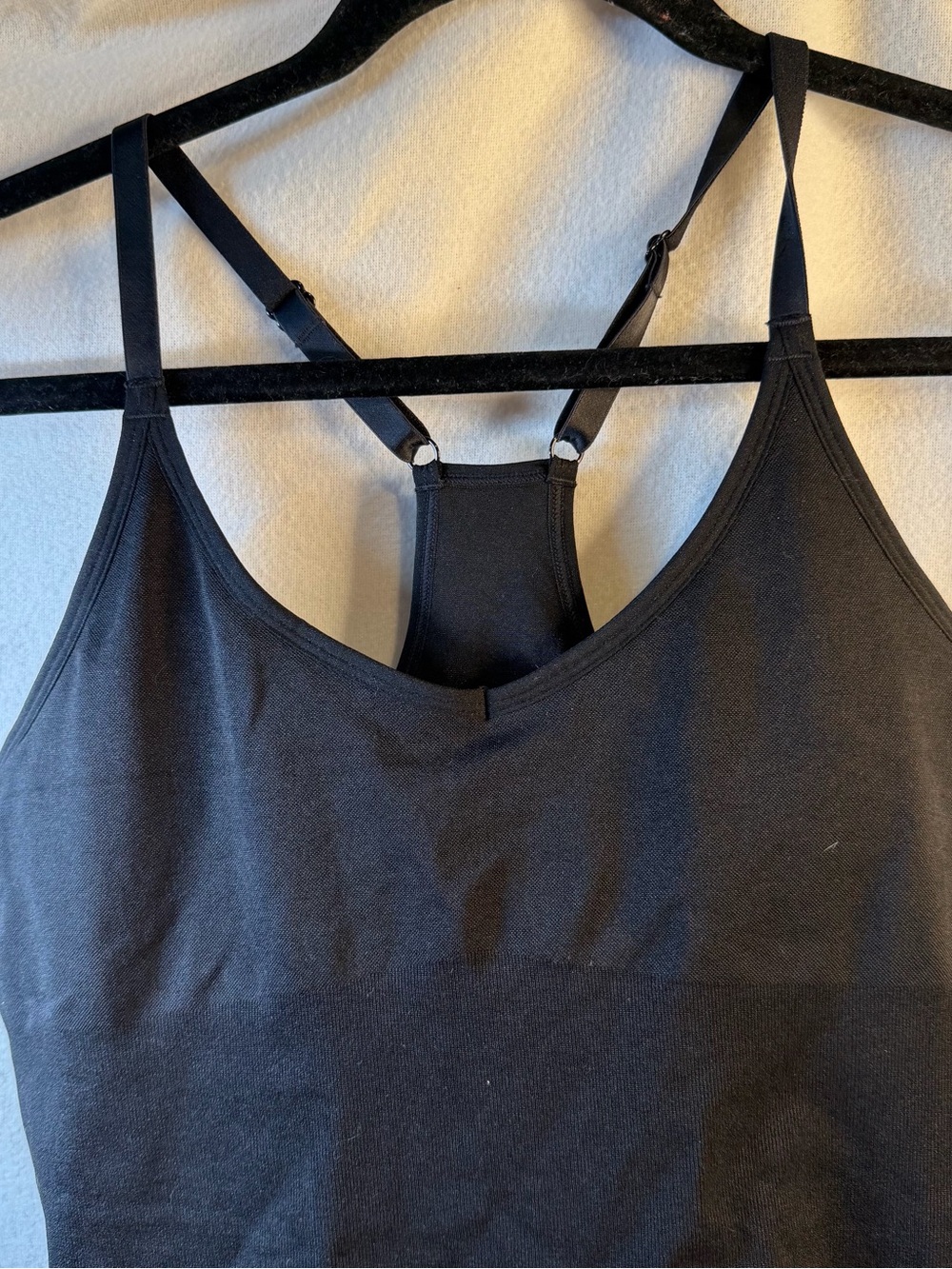 PINK VS Active Seamless Jumpsuit Unitard Black Full Length L NWT